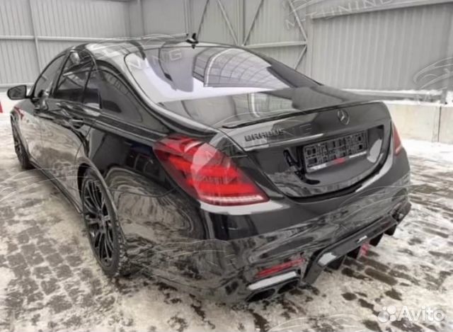 Диффузор Brabus Мерседес W222