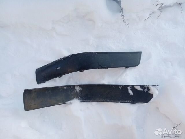 Молдинг заднего бампера Renault Symbol 1