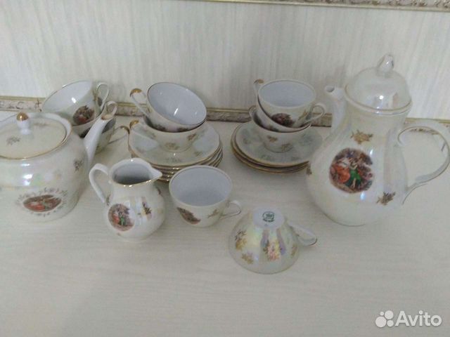 Чайный и кофейный сервиз мадонна германия