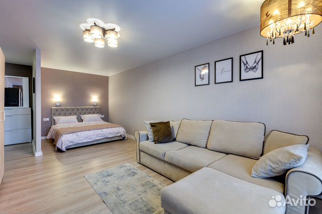 

1-к. квартира, 38 м², 2 кровати