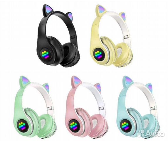 Наушники беспроводные блютуз, с ушками (P33M)