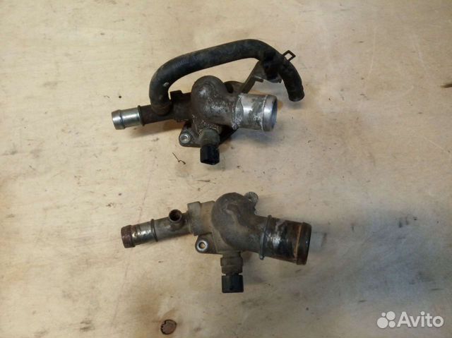 Тройник системы охлаждения рио 3 солярис