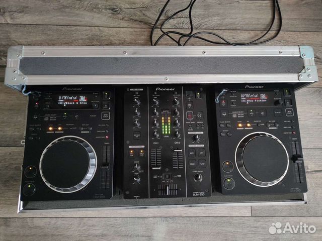Pioneer cdj-350 djm-350 + оригинальный кофр