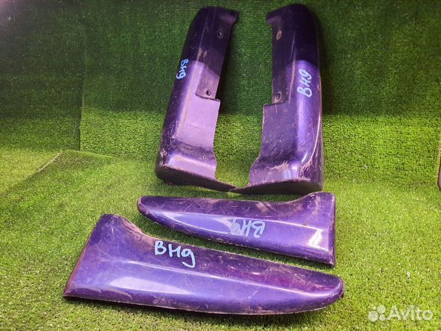 Накладка на порог наружная (комплект) Subaru