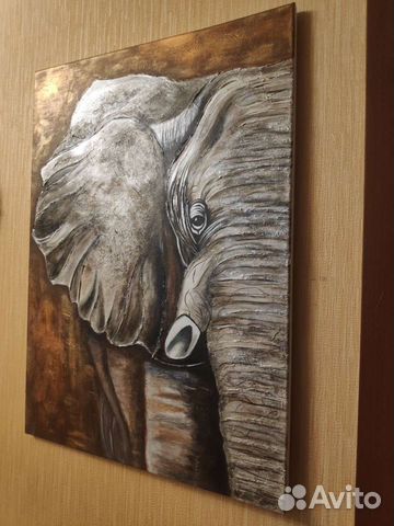 Картина холст акрил