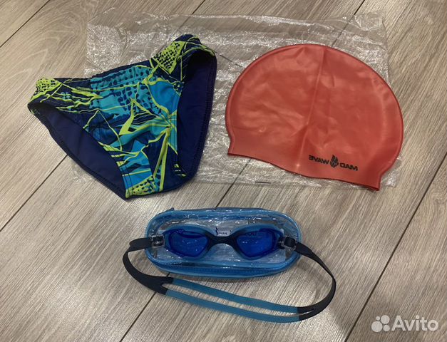 Набор для плавания(шапочка 50-52 размер)