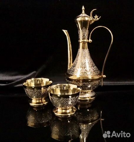 Кувшин с пиалами «Лейсан». Златоуст