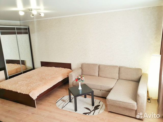 

1-к. квартира, 40 м², 2 кровати