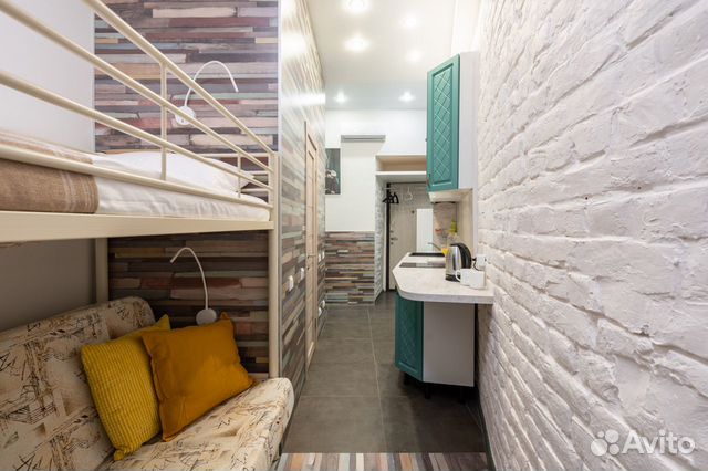 

Квартира-студия, 13 м², 1 кровать
