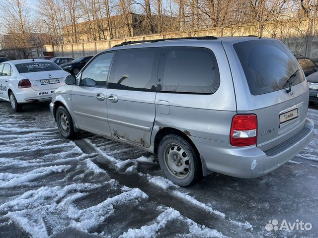 Kia Carnival 2.5 AT, 2004, 137 000 км