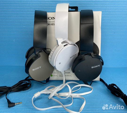 Наушники Sony Extra bass с микрофоном