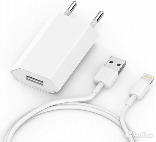 Зарядное устройство для iPhone Orig + Lightning
