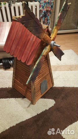 Декоративная мельница для сада