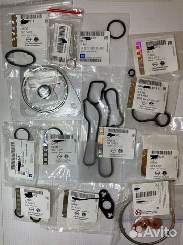 Прокладки Теплообменника Opel a14net A16 LET Турбо