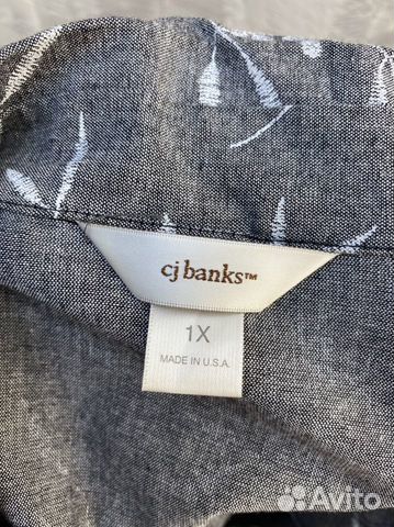 Рубашка CJ banks. сша.XL