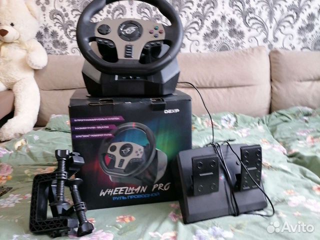 Руль игровой 900 Dexp Wheelman Pro