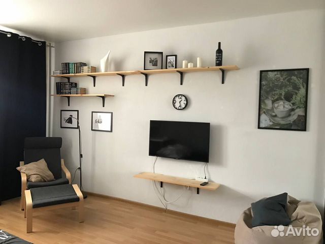 

1-к. квартира, 36 м², 2 кровати