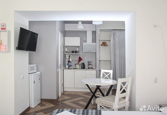 

Квартира-студия, 25 м², 3 кровати