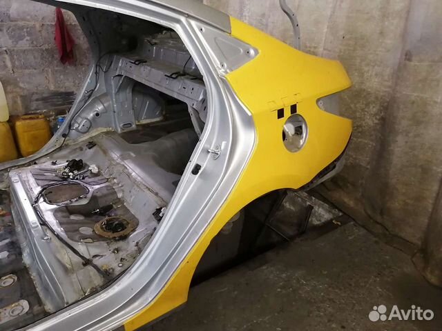 Крыло заднее левое hyundai solaris 1