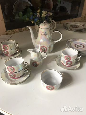 Кофейный сервиз мадонна гдр