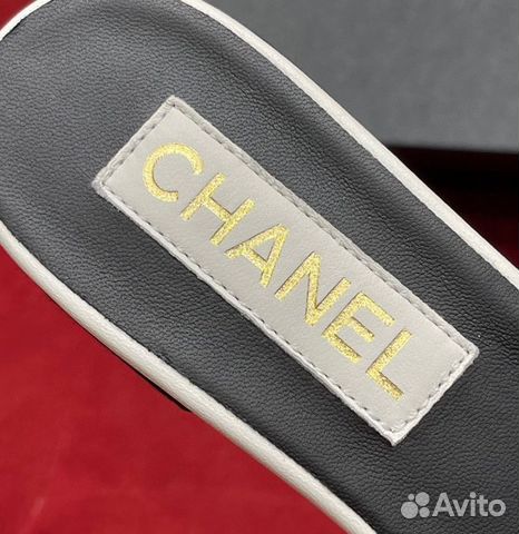 Мюли Шлепанцы Chanel Камелия