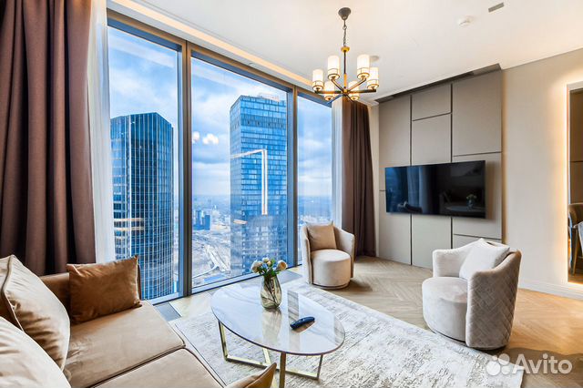 

Квартира-студия, 55 м², 2 кровати