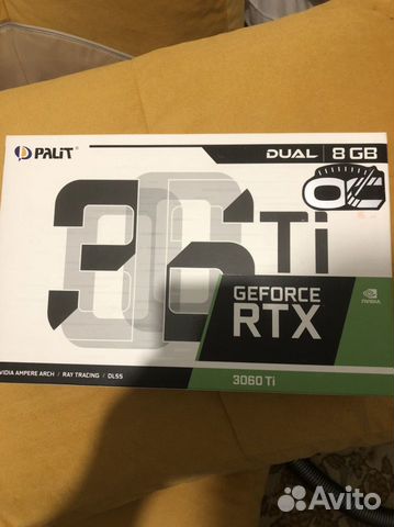 Видеокарта palit dual rtx3060ti не LHR