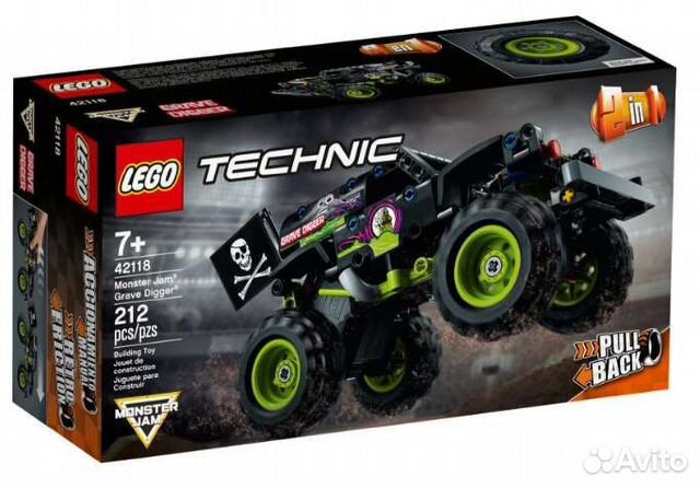 Lego Technic 42118 Monster Jam Grave Digger