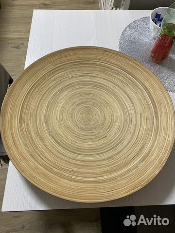 Деревянная тарелка