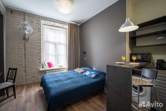

Квартира-студия, 20 м², 1 кровать