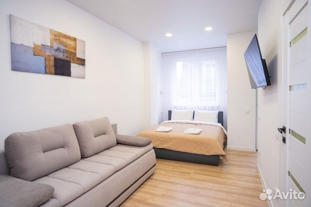 

Квартира-студия, 30 м², 2 кровати