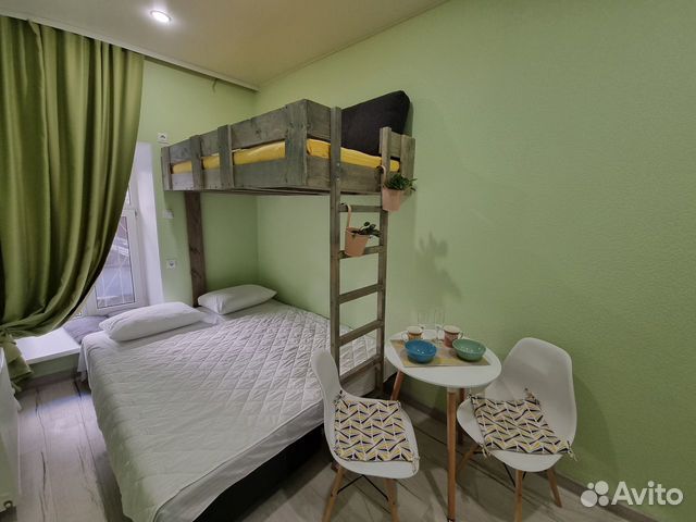 

Квартира-студия, 16 м², 2 кровати