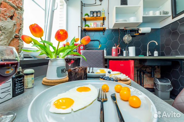 

1-к. квартира, 35 м², 2 кровати