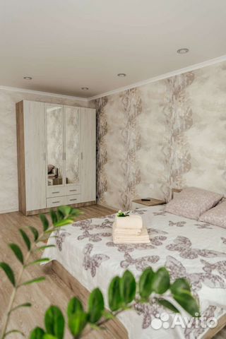 

1-к. квартира, 37 м², 2 кровати