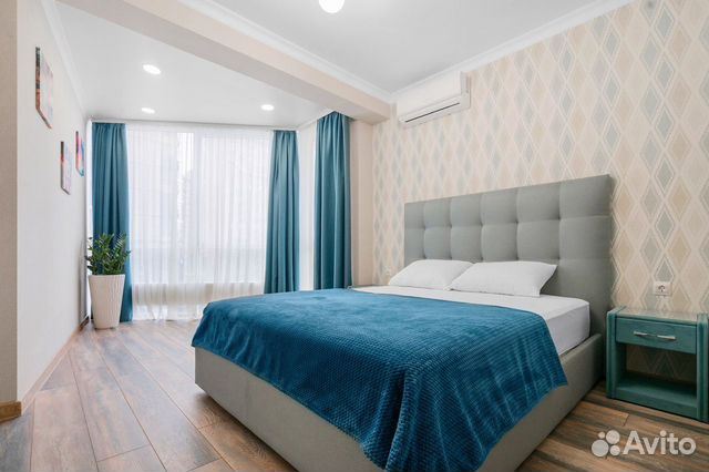 

1-к. квартира, 50 м², 2 кровати