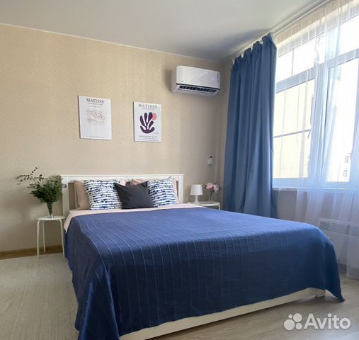 

1-к. квартира, 40 м², 2 кровати