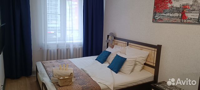 

1-к. квартира, 40 м², 2 кровати