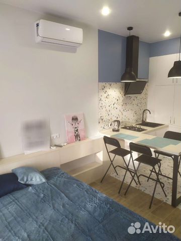 

Квартира-студия, 26 м², 2 кровати