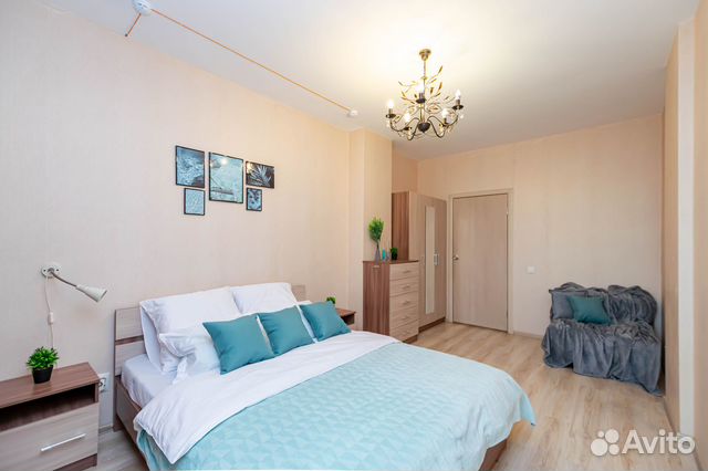 

1-к. квартира, 50 м², 3 кровати