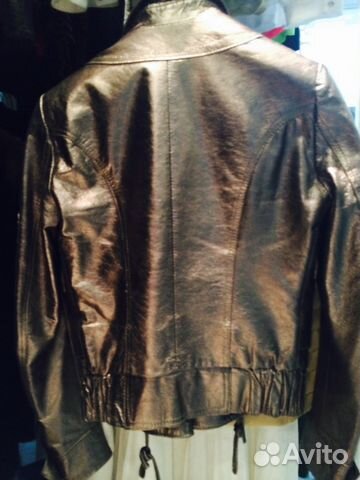 Куртка кожаная