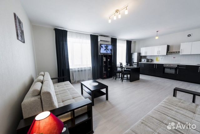 

1-к. квартира, 70 м², 3 кровати