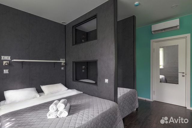 

Квартира-студия, 18 м², 2 кровати