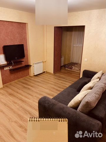 

1-к. квартира, 55 м², 3 кровати
