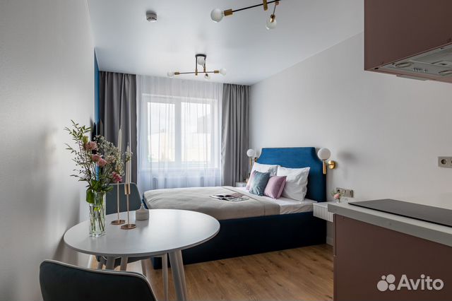 

Квартира-студия, 20 м², 1 кровать