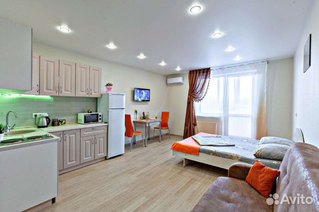 

1-к. квартира, 36 м², 2 кровати