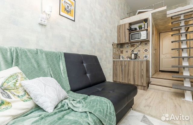 

Квартира-студия, 17 м², 2 кровати