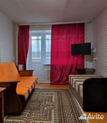 

1-к. квартира, 32 м², 3 кровати