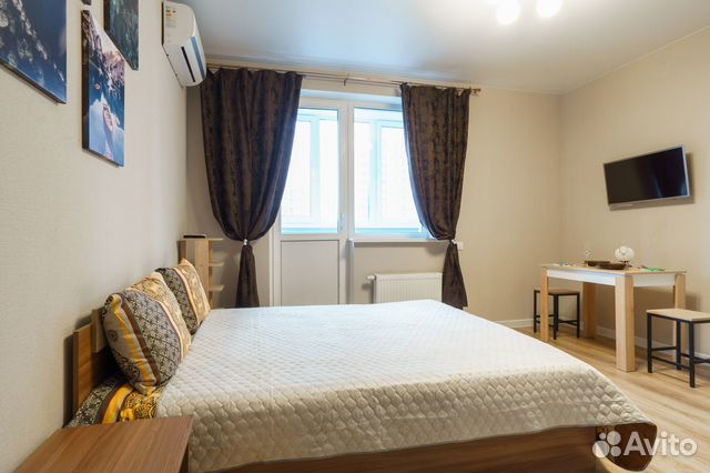 

Квартира-студия, 24 м², 1 кровать