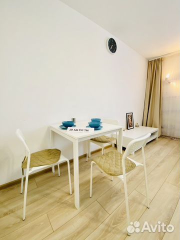 

Квартира-студия, 30 м², 2 кровати