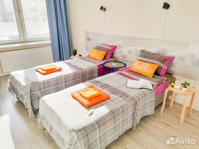 

1-к. квартира, 39 м², 4 кровати